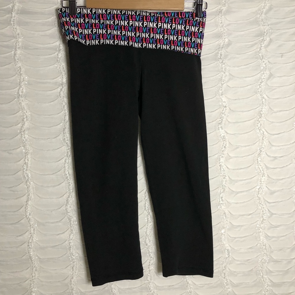 PINK Victoria's Secret Knee high Yoga Pants